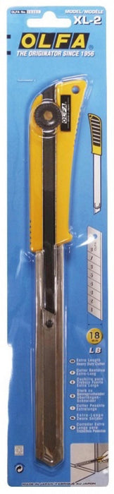 Olfa® XL-2 Extended Reach Heavy Duty Ratchet-Lock 18mm Snap Off Knife