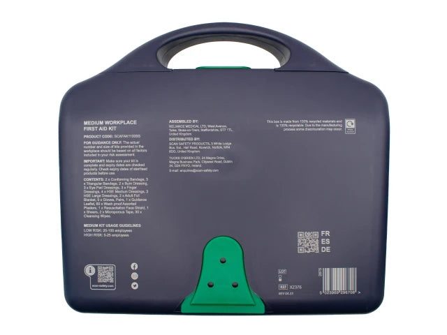Scan First Aid Kit 1-100 Persons BS Approved
