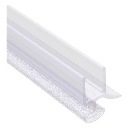 Bohle BO5213494 Lower Door Seal With Deflector & Bulb Seal 6/8mm x 2.16m