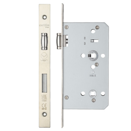 ZOO Accessible Lift To Lock Toilet Lock Satin Stainless Steel