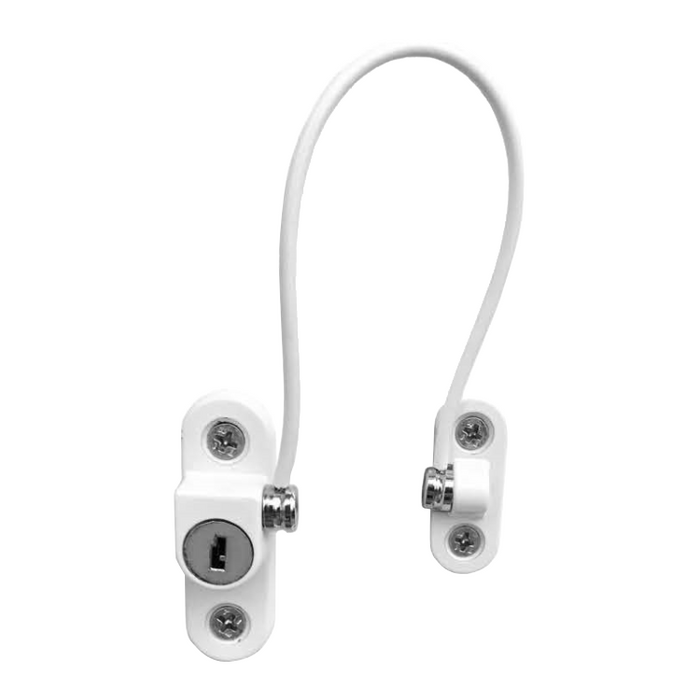 ASEC 200mm Mini Locking Cable Window Restrictor