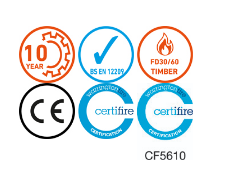 Easi-T Residential Bathroom Lock Range 57mm c/c