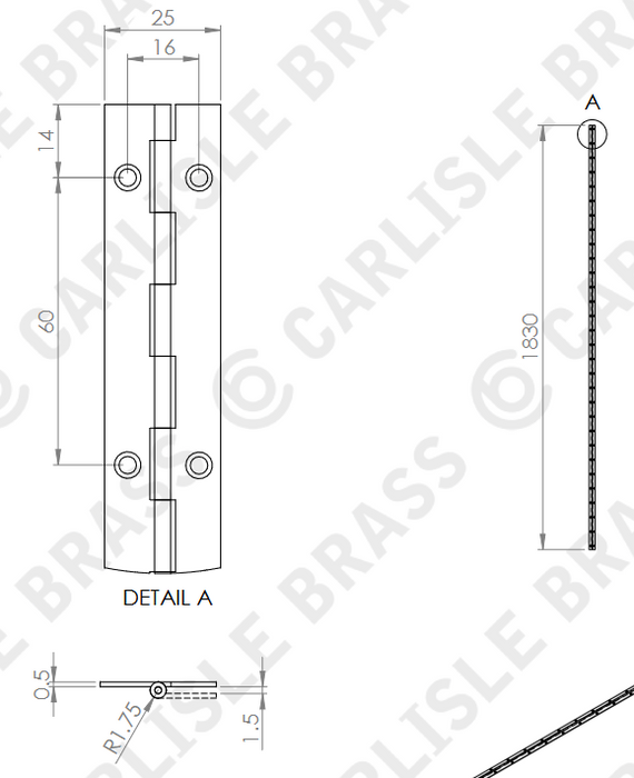 Piano Hinge