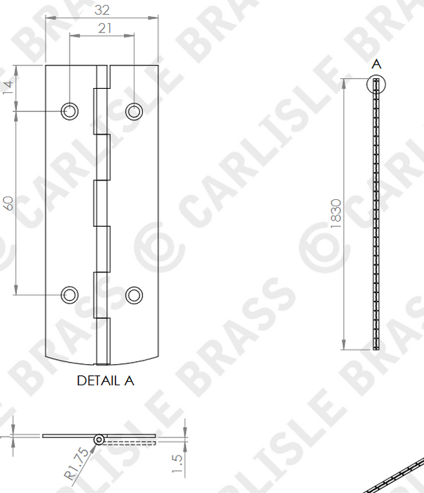 Piano Hinge