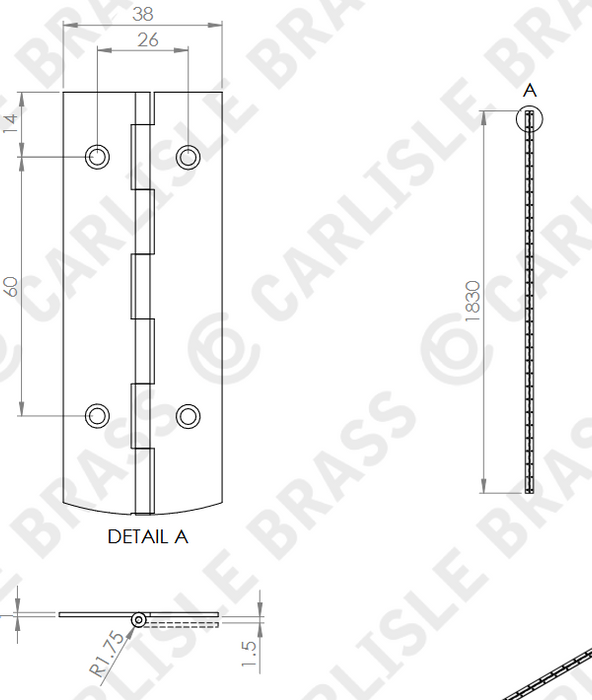 Piano Hinge