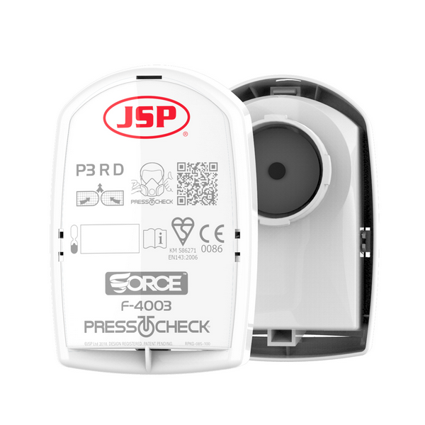 JSP Press To Check P3 Dust Filters - Set of 2