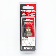 Trend 46/125 x 1/4" TC 6mm Radius Bearing Guided Ovolo Cutter