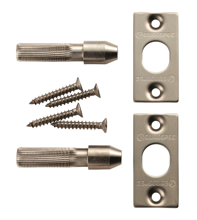 Eurospec ABH1000 Security Hinge Bolt Set Stainless Steel (Pair)