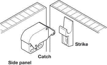 Automatic Mini Tip Spring Catch