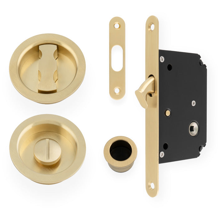 Alexander & Wilks - Sliding Door Lock Set - Radius
