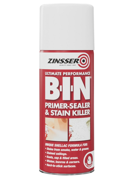 Zinsser B.I.N® Primer, Sealer & Stain Killer Paint White