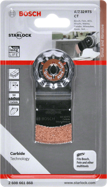 Bosch AIZ 32 RT5 Carbide Grout & Abrasive Blade