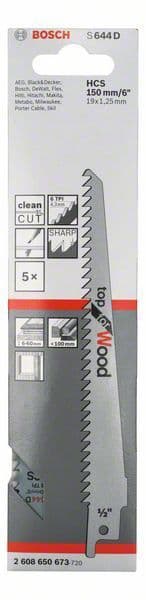 Bosch S644D HCS Wood Recipricating Saw Blade (5)