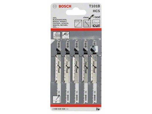 Bosch T101B Clean Cut Wood Jigsaw Blade (5)