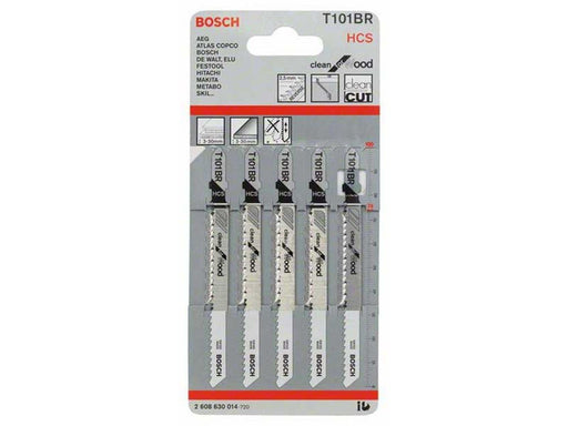 Bosch T101BR Clean Cut Wood Jigsaw Blade (5)