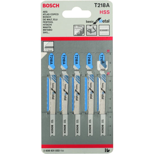 Bosch T218A Curve Cut Metal Cutting Jigsaw Blade (5)