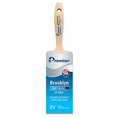 Brooklyn ct poly beavertail Paint Brush