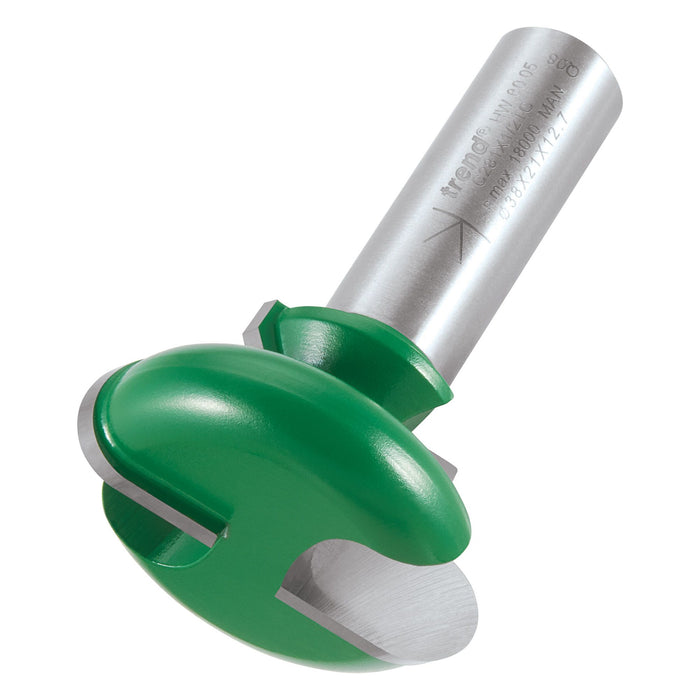 Trend Craft C281 x 1/2" TC 6.3mm Radius 38mm Dia Drawer Pull Cutter