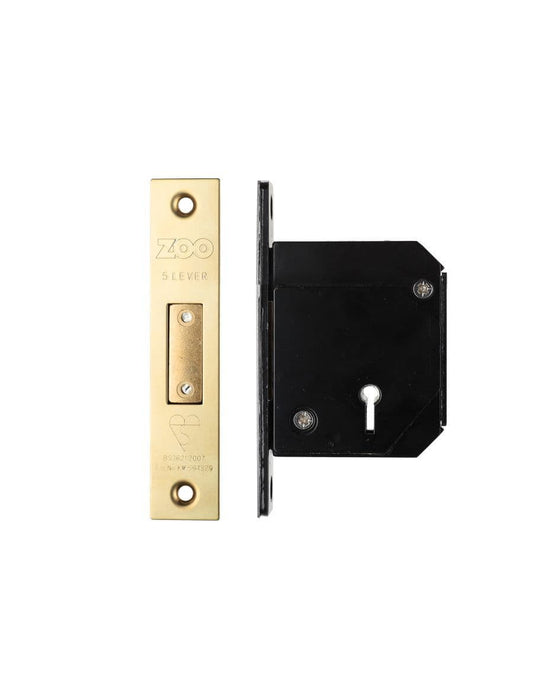 Chubb Retro 3G114 British Standard 5 Lever Deadlock