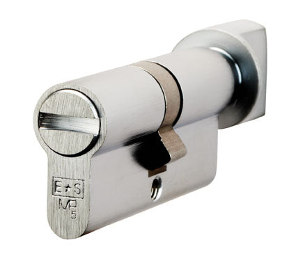 70mm Euro Bathroom Cylinder and Turn