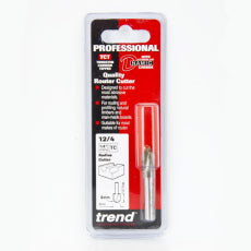 Trend 12/4 1/4" TC 4mm Radius Cutter 12.7mm Cut