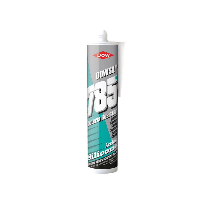 Dowsil 785+ Bacteria Resistant Sanitary Silicone Sealant 310ML