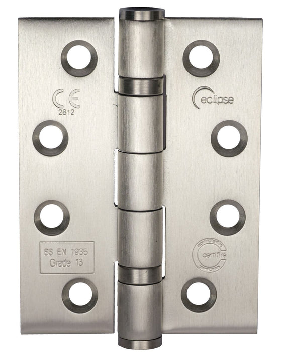 Eclipse 102x76mm Grade 13 Stainless Steel Ball Bearing Hinge