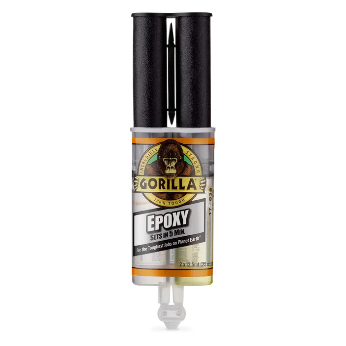 Gorilla Epoxy 2x12.5ml Syringe