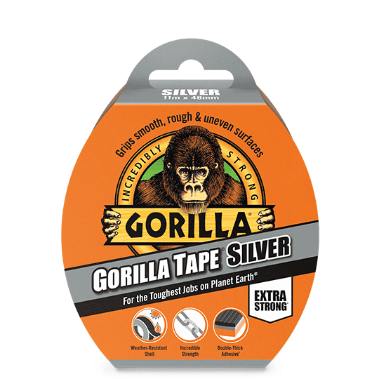 Gorilla Tape Silver 11mtr