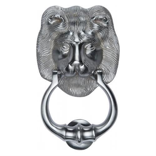 Heritage Brass 107mm Lion Knocker