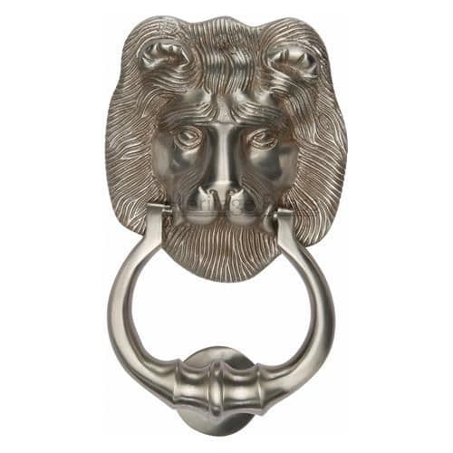 Heritage Brass 107mm Lion Knocker