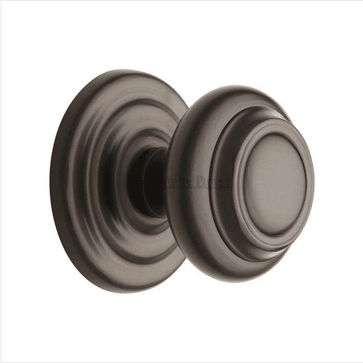 Heritage Brass Centre Door Knob Round Design 3 1/2"