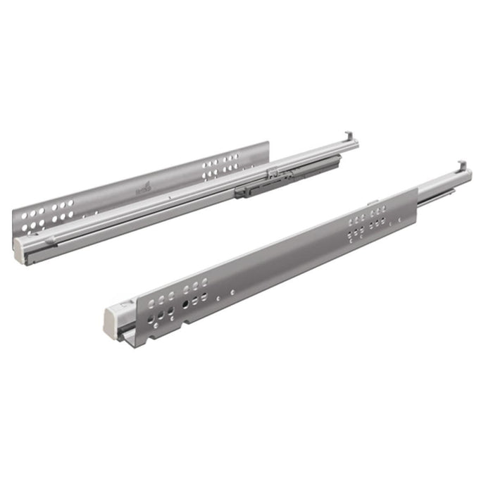 Hettich Quadro V6 Push To Open Drawer Runner inc clips (pair)