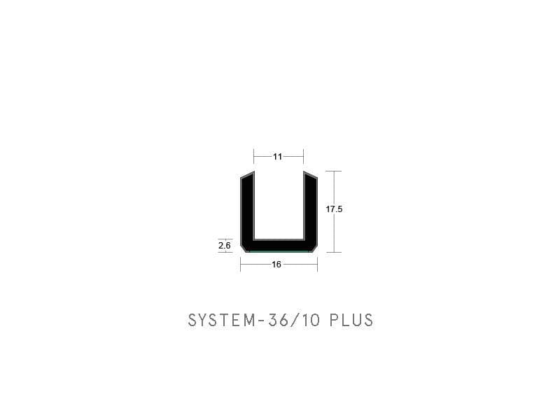 Lorient System-36/6 PLUS glazing seal