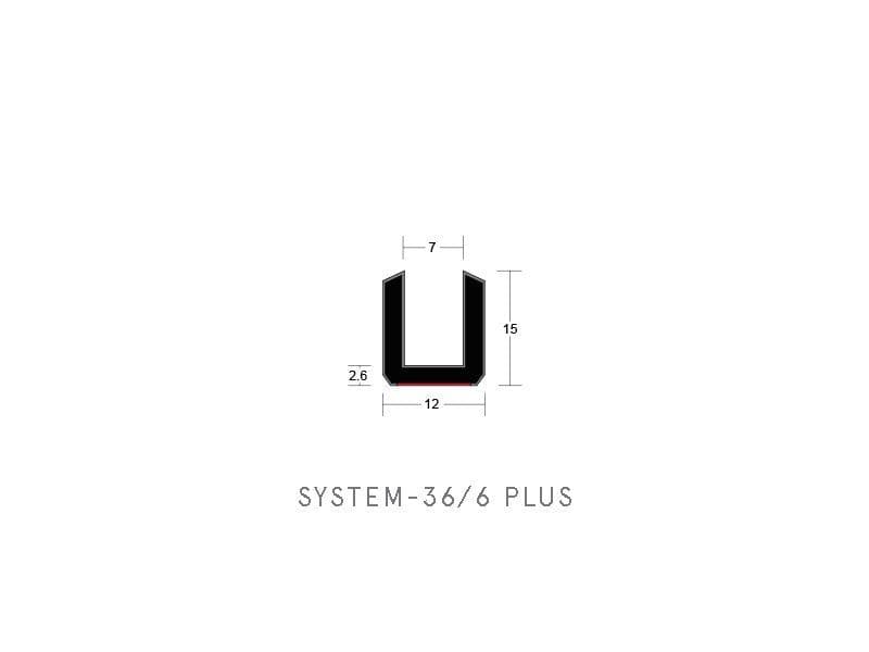 Lorient System-36/6 PLUS glazing seal