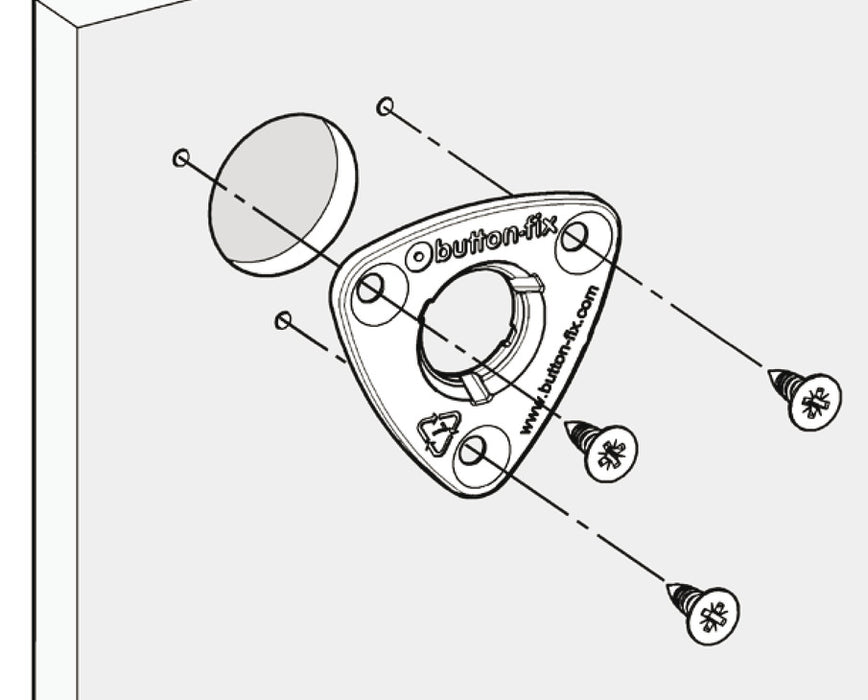 Button-Fix™Acetal Button Type 3 For Parallel Panels (single)