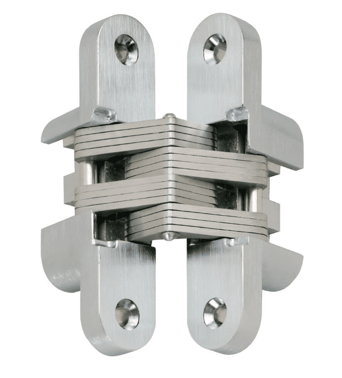 Concealed Hinge Satin Nickel — Neasden Hardware