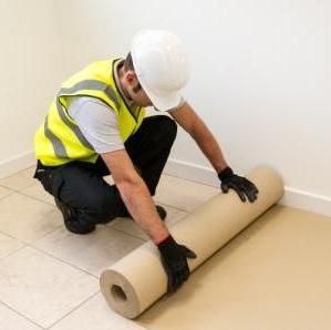 ProGuard® 500gsm Heavy Duty Card Flooring Protection 1mx50m