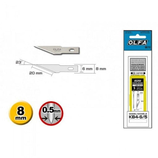 Olfa KB4-S/5 Spare Blades