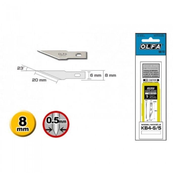 Olfa KB4-S/5 Spare Blades