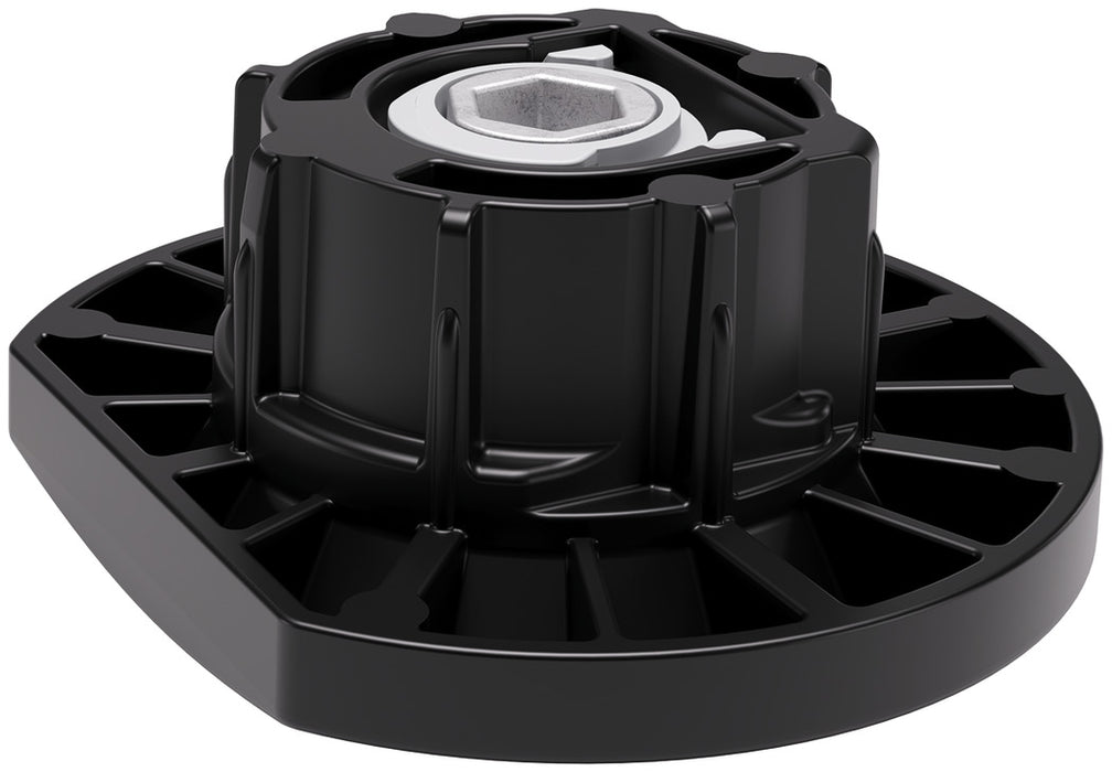 Hafele 651.16.302 Cabinet Leveller Adjuster Fitting D50mm 175kg Black