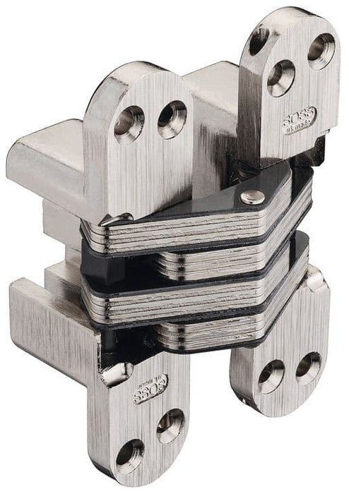 SOSS 218NP 30min Fire Rated Concealed Hinge Nickel Plated