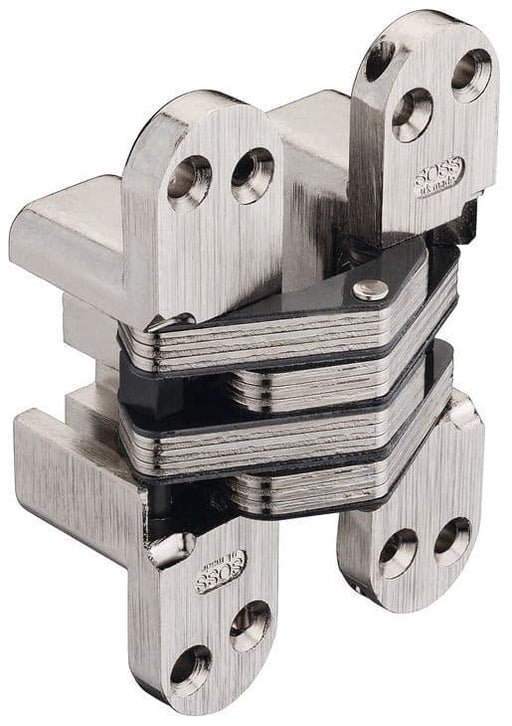 SOSS 218NP 30min Fire Rated Concealed Hinge Nickel Plated