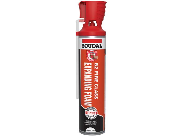 Soudal Trade 600ml Hand Held Expanding Foam B2 Genius