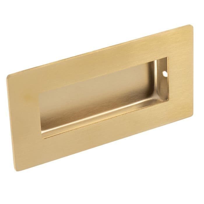 Steelworx 102x50mm Rectangular Flush Pull