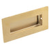 Steelworx 102x50mm Rectangular Flush Pull