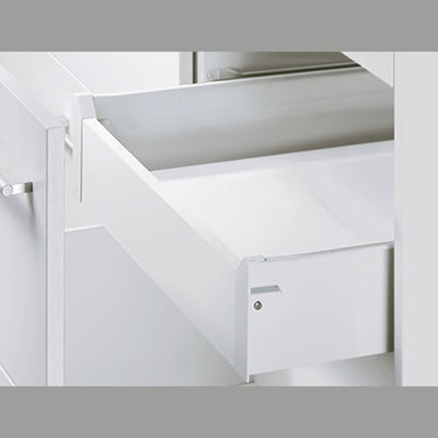 Hettich MultiTech Drawer Set 118mm High / 275mm Long White (Pair)