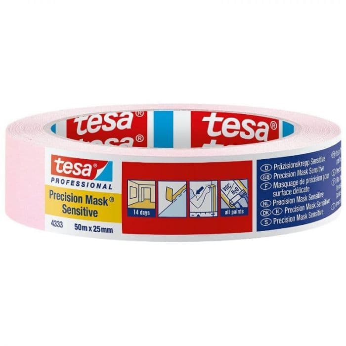 Tesa 4333 Pink Precision Sensitive Masking Tape