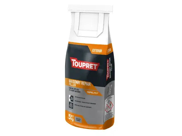 Toupret Touprelith F Exterior Masonry Filler Grey