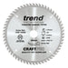 Trend Craft CSB/16060 Saw Blade 160mm Dia 60 Teeth 20mm Bore